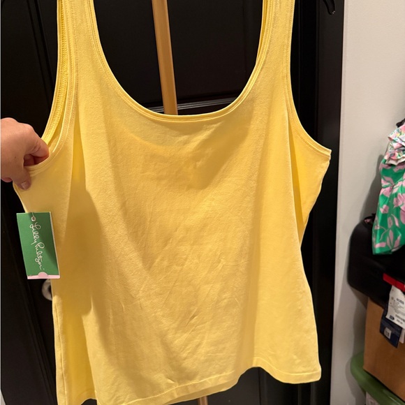 Lilly Pulitzer Yellow Tank Top - Picture 8 of 9